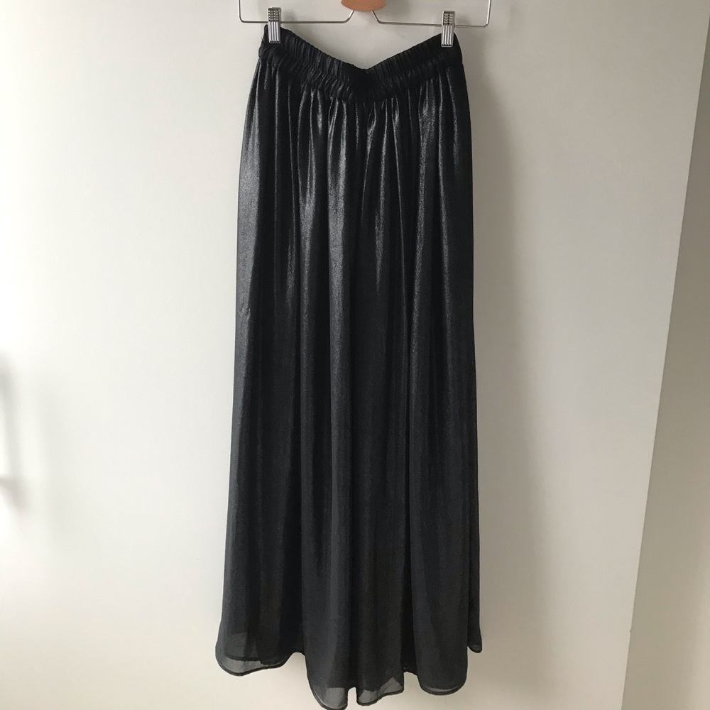 Shiny Maxi Skirt Mango